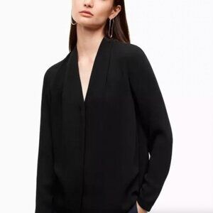 Babaton Black Blouse Size Medium